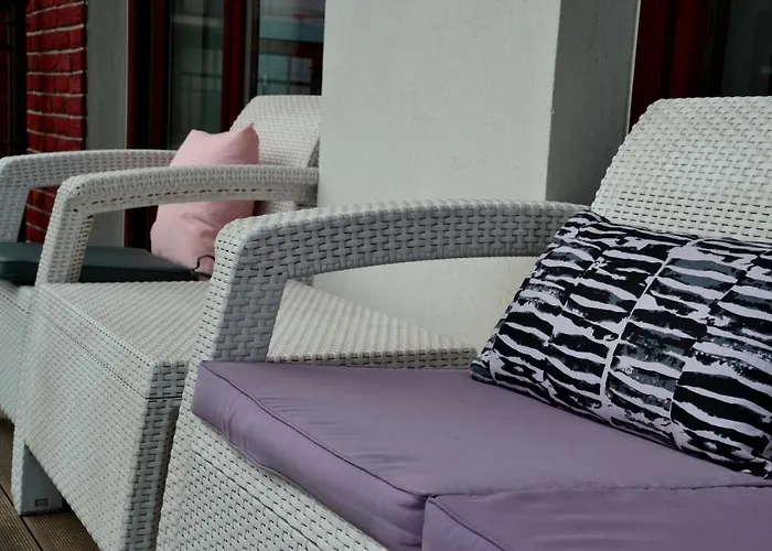 Apartamento Centrum Nad Motlawa Z Widokiem Na Patio Z Balkonem