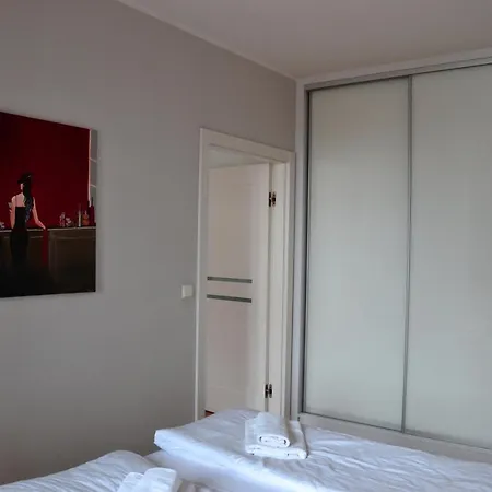 Apartmán Centrum Nad Motlawa Z Widokiem Na Patio Z Balkonem