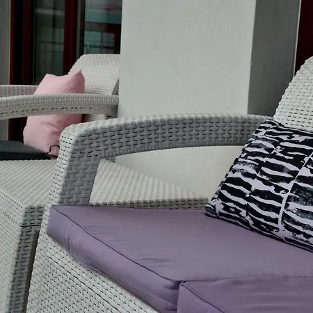 Apartmán Centrum Nad Motlawa Z Widokiem Na Patio Z Balkonem