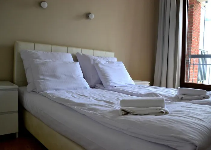 Centrum Nad Motlawa Z Widokiem Na Patio Z Balkonem Apartment